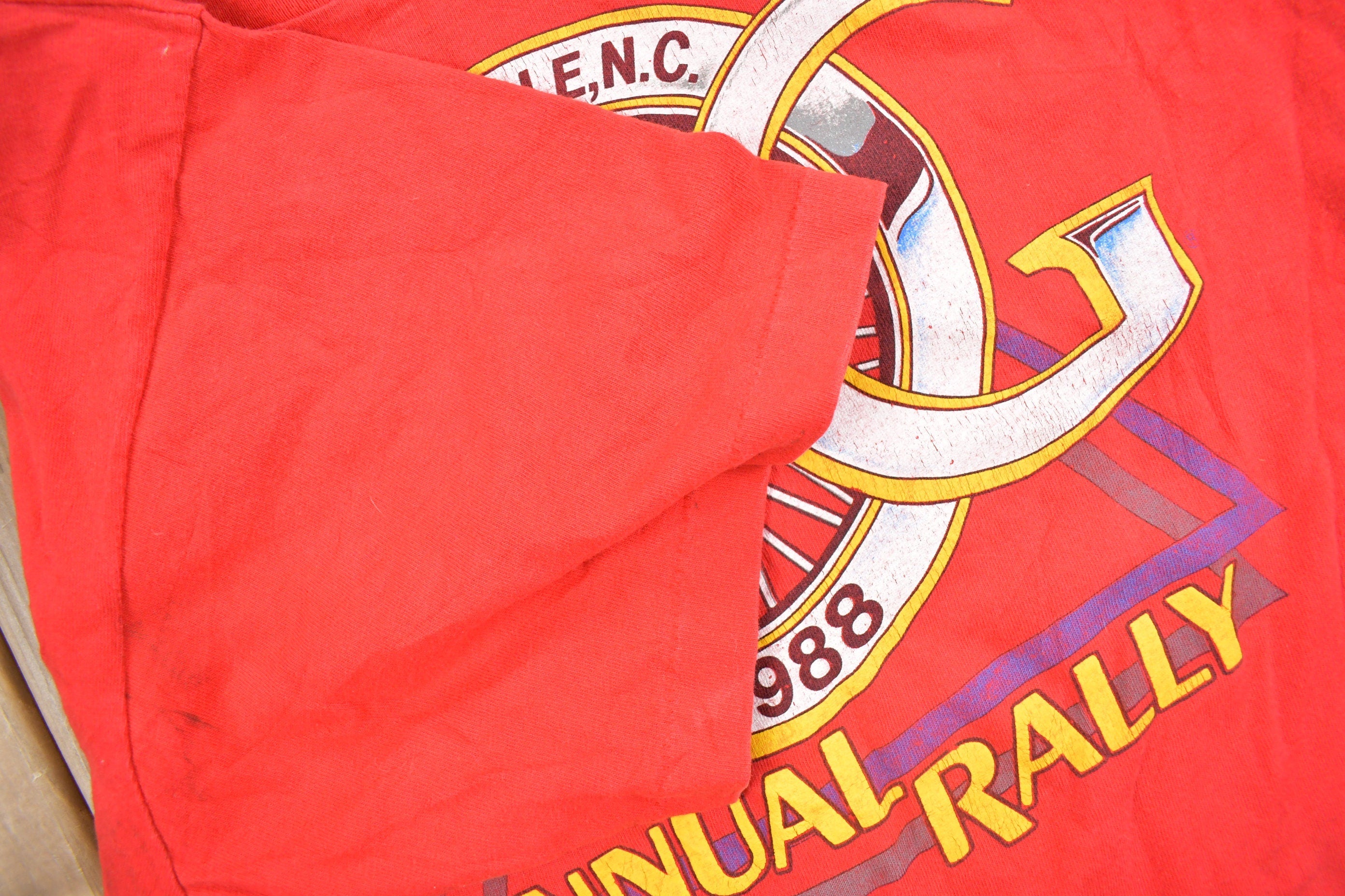 Vintage 1988 Harley Davidson HOG Rally T-Shirt