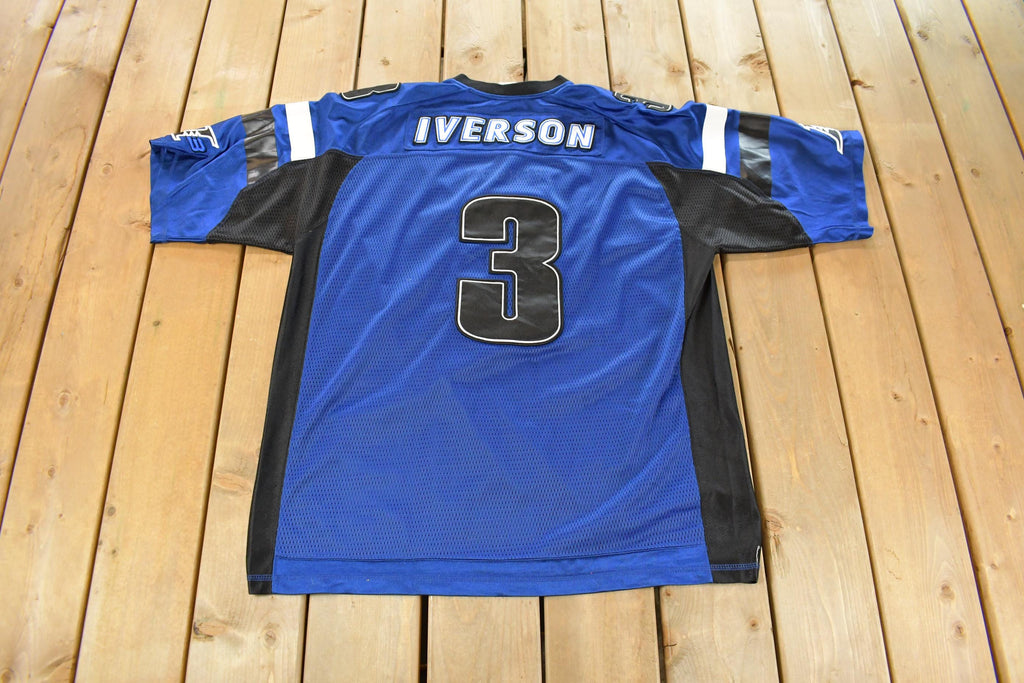 Vintage Y2K Allen Iverson I3 Reebok Football Jersey Men's XL