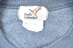 Vintage 1990s Ducks Unlimited White And Black Wolves Crewneck