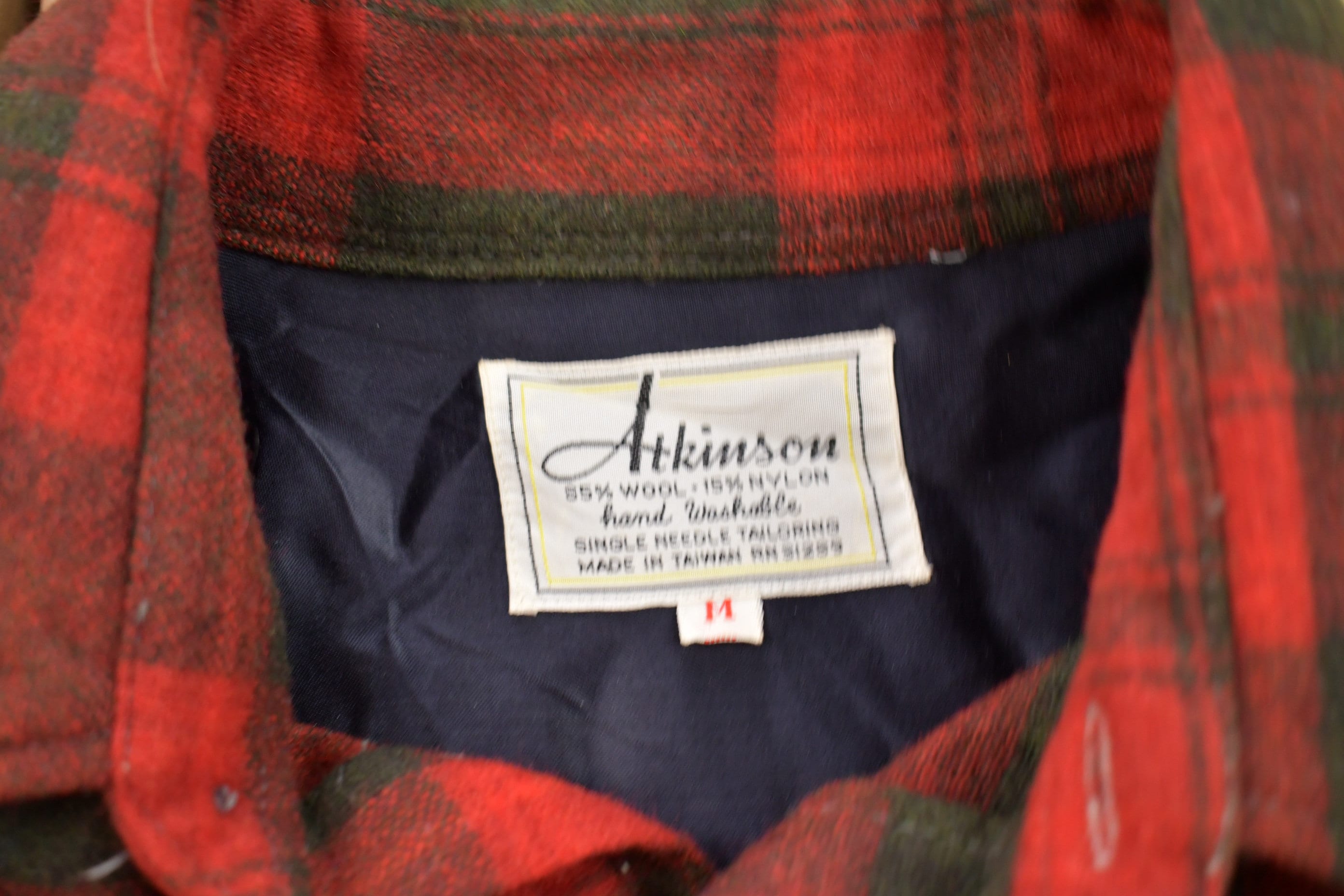 Vintage 1980s Atkinson Button Up Shirt