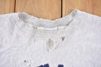 Vintage 1990s Champion Reverse Weave Distressed John Carroll Sweatshirt