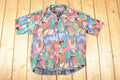 Vintage 1990's Haupt Abstract Button Up Shirt Men's L