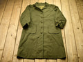 Vintage 1960s Military Button Up Overcoat