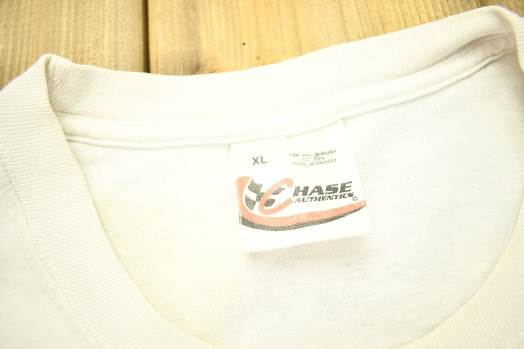 Vintage 1990s Kevin Harvick All Over Print NASCAR T-Shirt