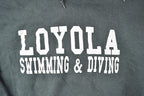 Vintage 1990s Loyola Swimming And Diving University Collegiate Hoodie