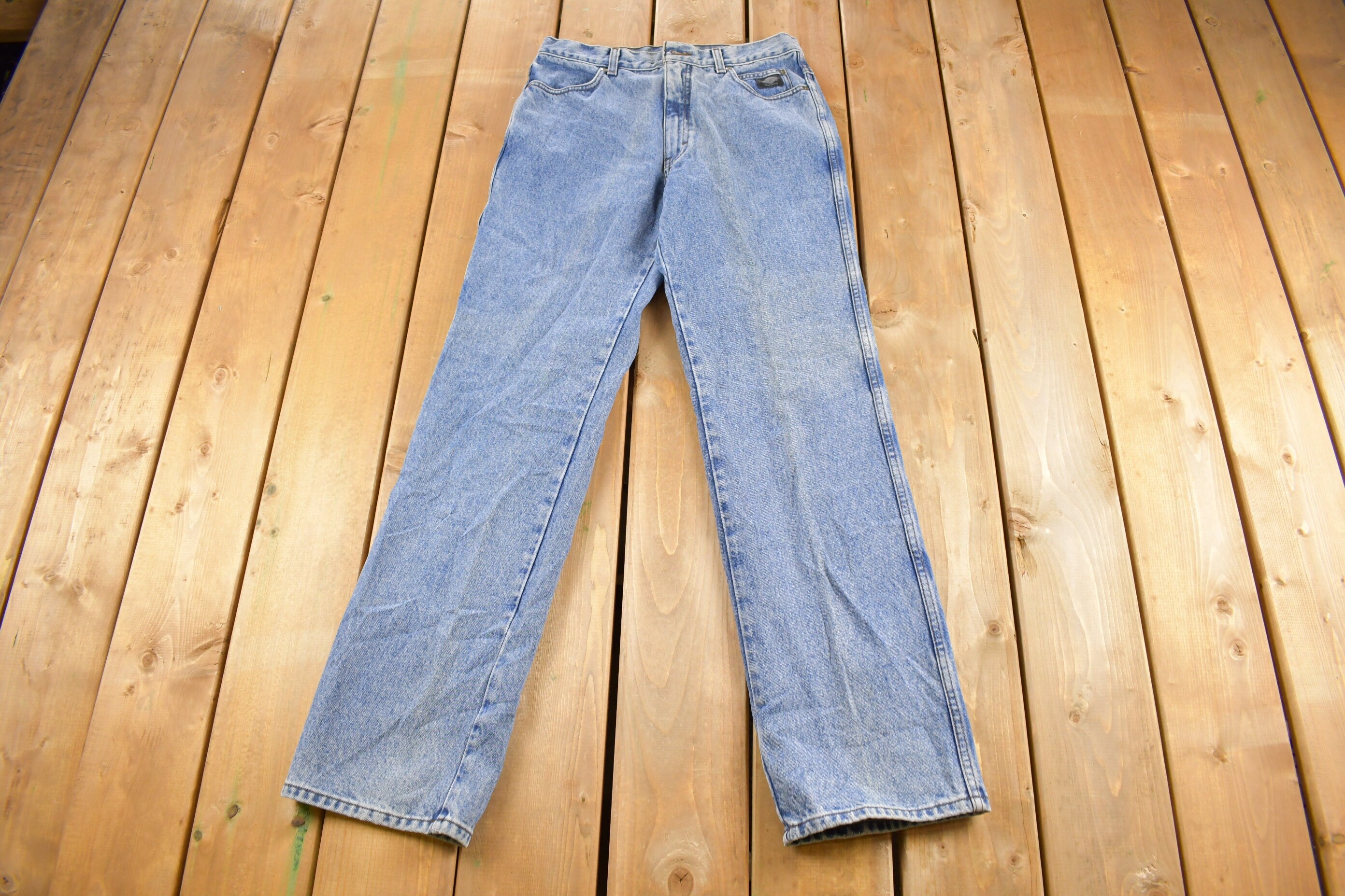 Vintage 1990s Harley Davidson Denim Women's Jeans Size 30 x 32