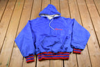 Vintage 1980s Red Arrow Soccer Club Half Zip Windbreaker Jacket