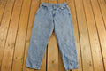 Vintage 1980s Chic Blue Wash Relaxed Fit Tapered Leg Jeans