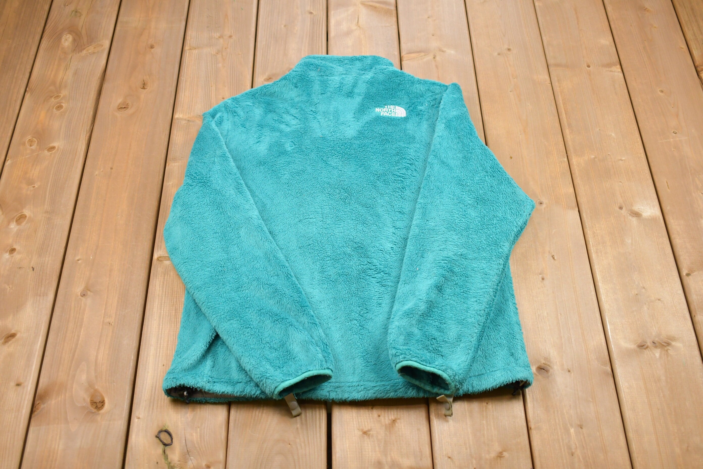 Vintage 1990s North Face Fleece Zip Up Sweater