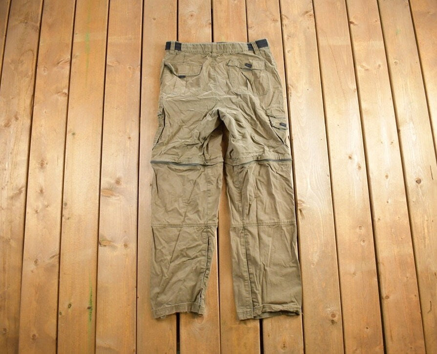 Vintage 1990s BC Clothing Zip Off Cargo Pants Size 32x29