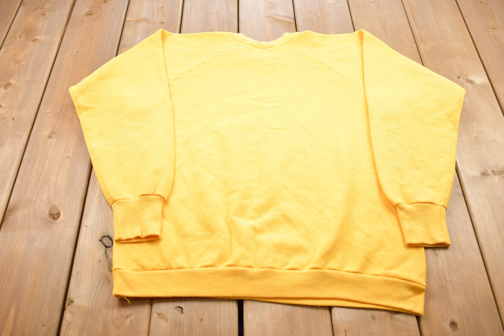 Vintage 1990s Funny Stress Raglan Crewneck Sweatshirt
