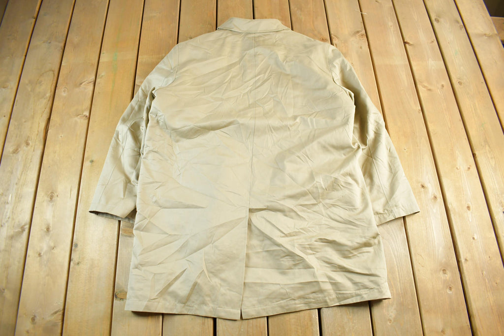 Vintage 1990s Lauren Ralph Lauren Trench Coat Adult XL