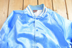 Vintage 1960s Hilton Korean War Veterans Satin Bomber Jacket