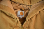 Vintage 1990s Carhartt Hooded Jacket Men's Medium