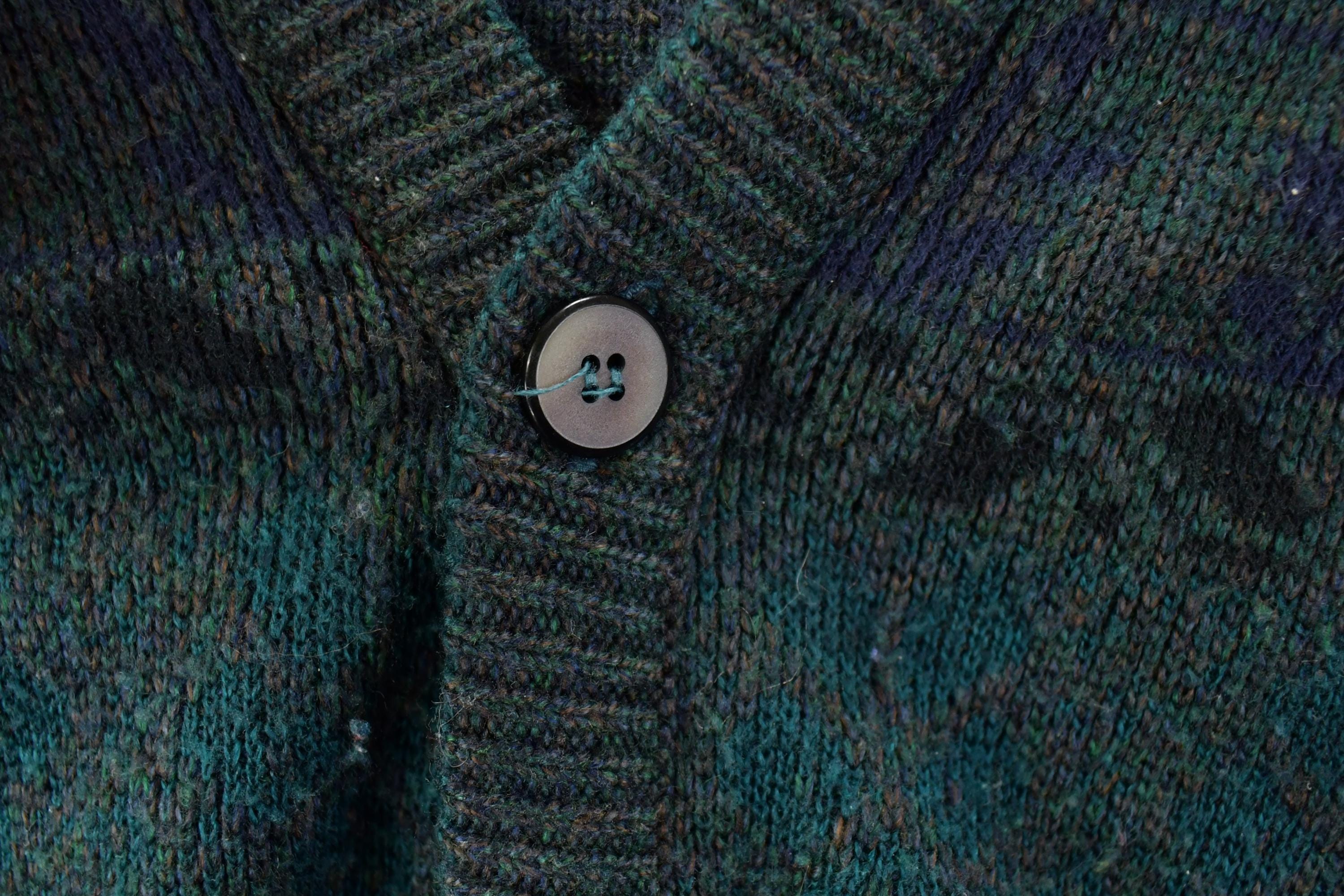 Vintage 1990s North Country Knit Cardigan Sweater
