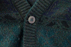 Vintage 1990s North Country Knit Cardigan Sweater