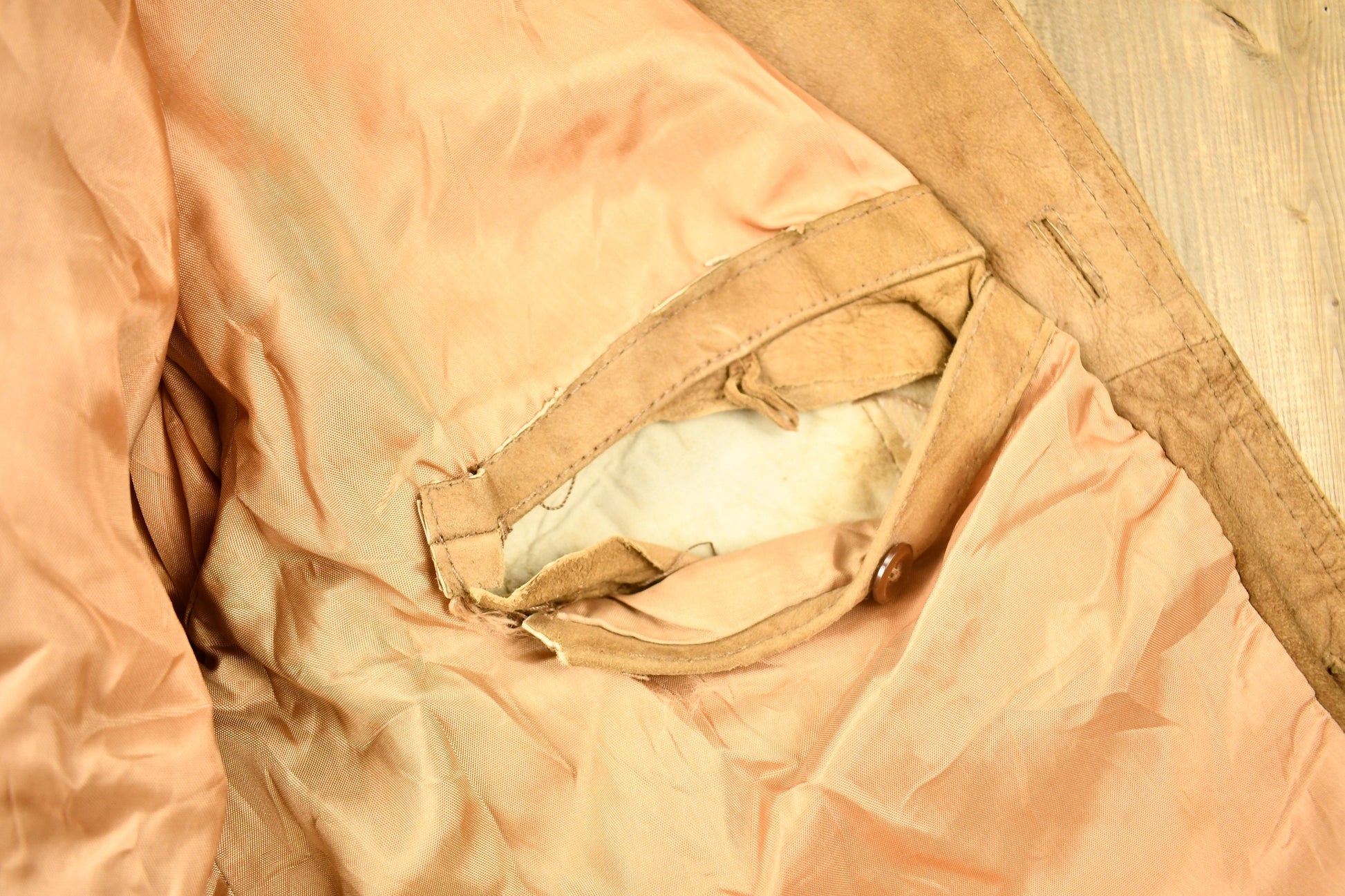 Vintage 1970s Woven Suede Fantastic International Jacket