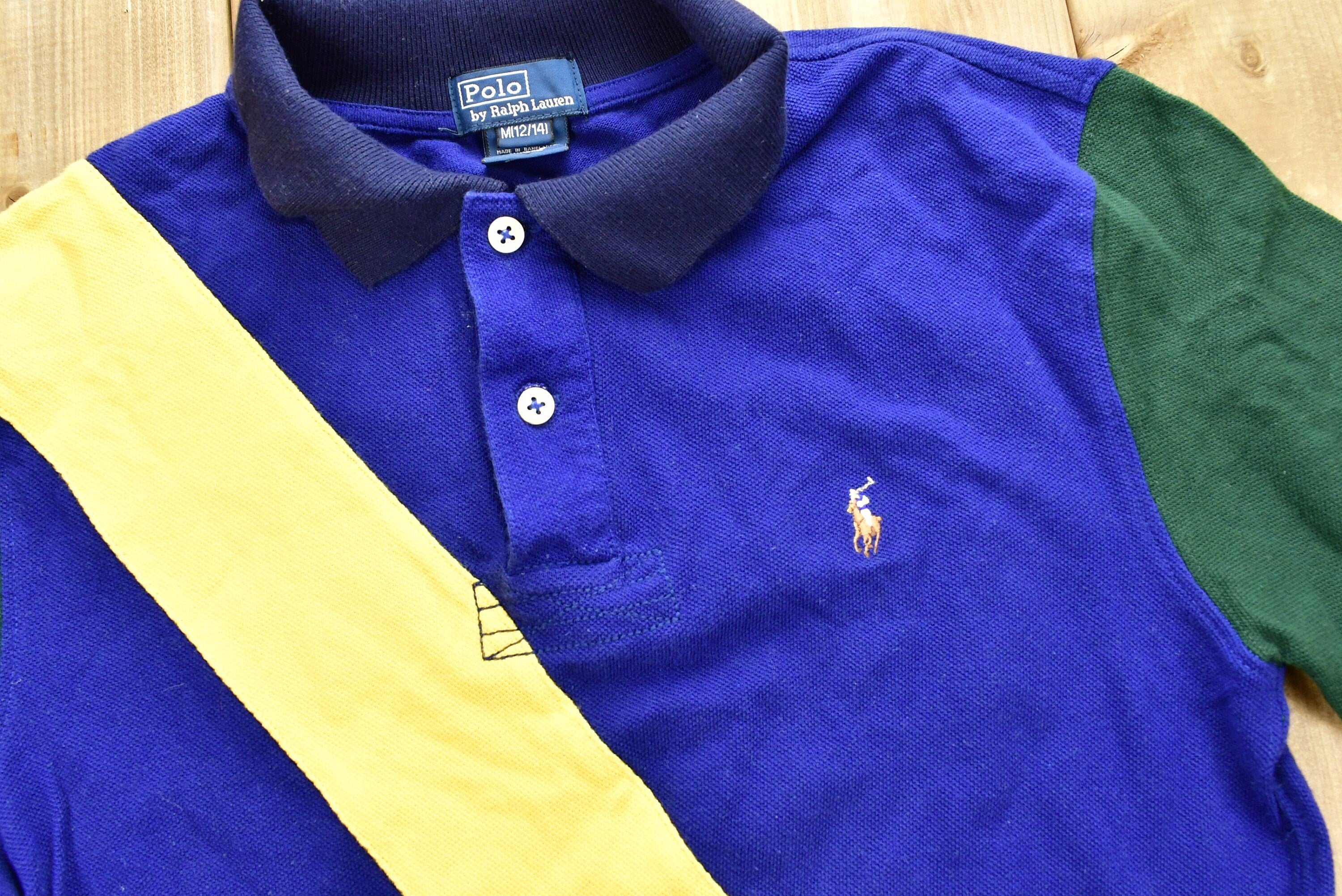 Vintage 1990s Polo Ralph Lauren Youth Polo T-Shirt