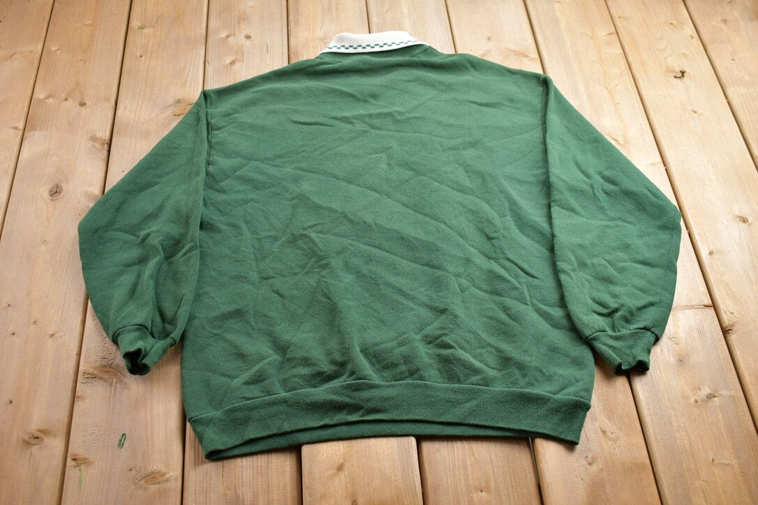 Vintage 1980s Cute Teddy Bear and Bunny Crewneck Sweater
