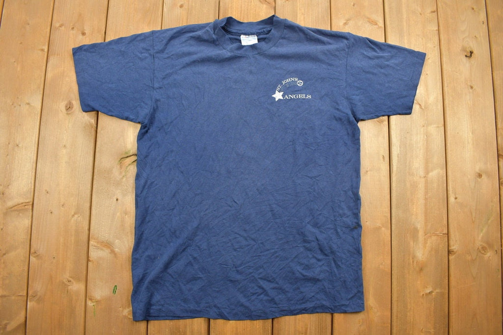 Vintage 1990s St Johns Angels Baseball Collegiate T-Shirt