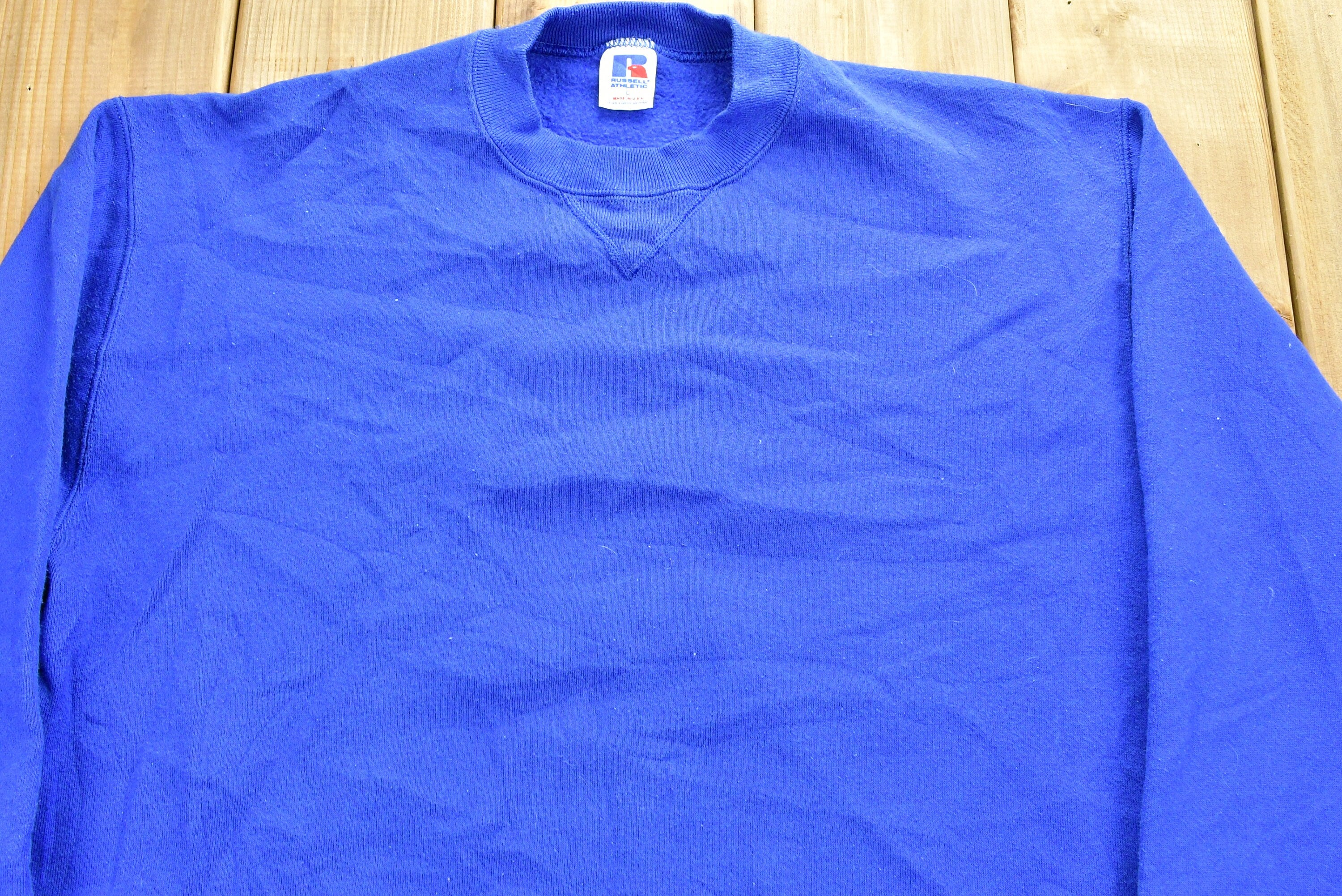 Vintage 1990's Russell Athletics Blank Crewneck Sweatshirt