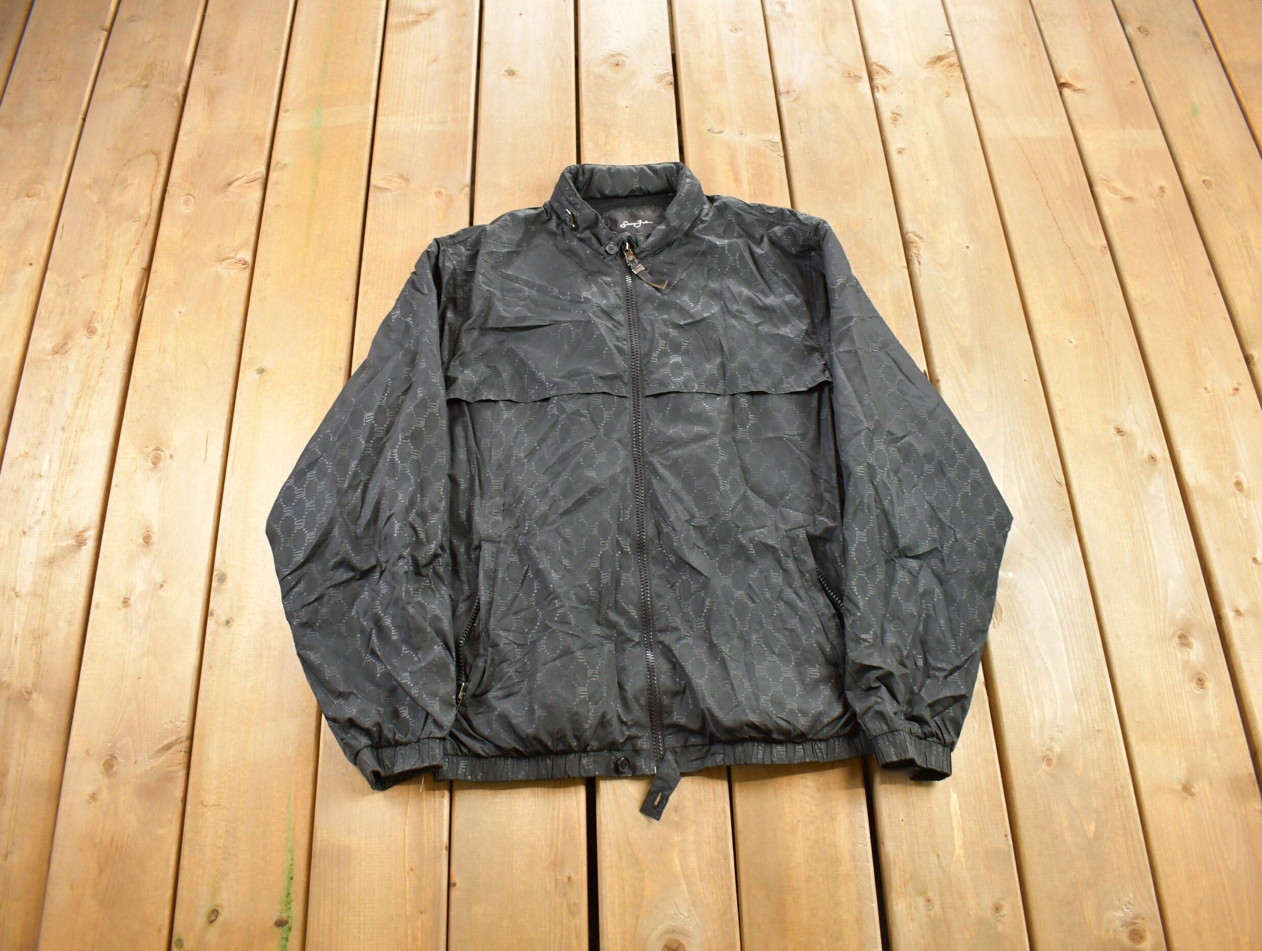 Vintage 1990s Sean John Windbreaker Rain Jacket