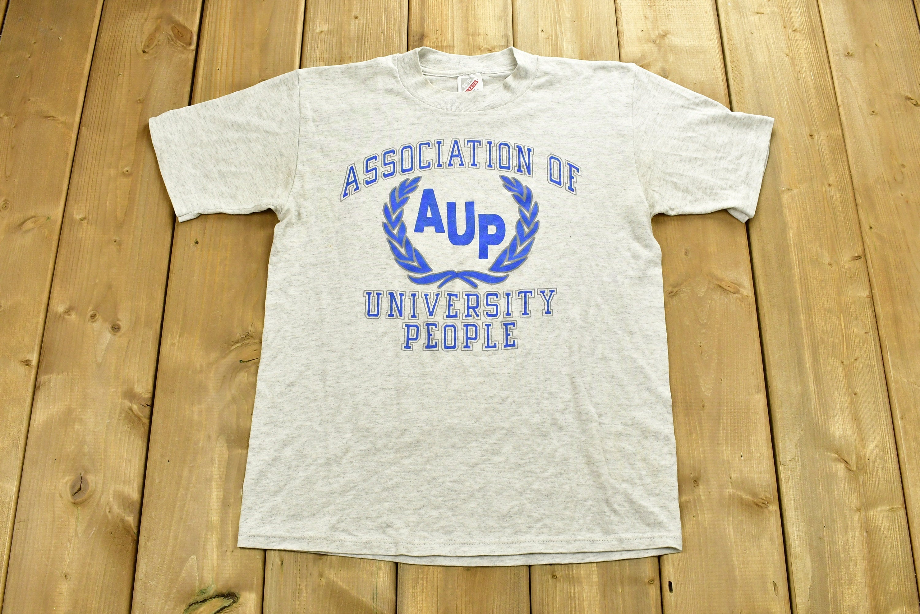 Vintage 1990s Association Of University People Collegiate T-Shirt