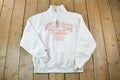 Vintage 1990s Bowling Green Falcons Quarter Zip Mock Neck University Collegiate