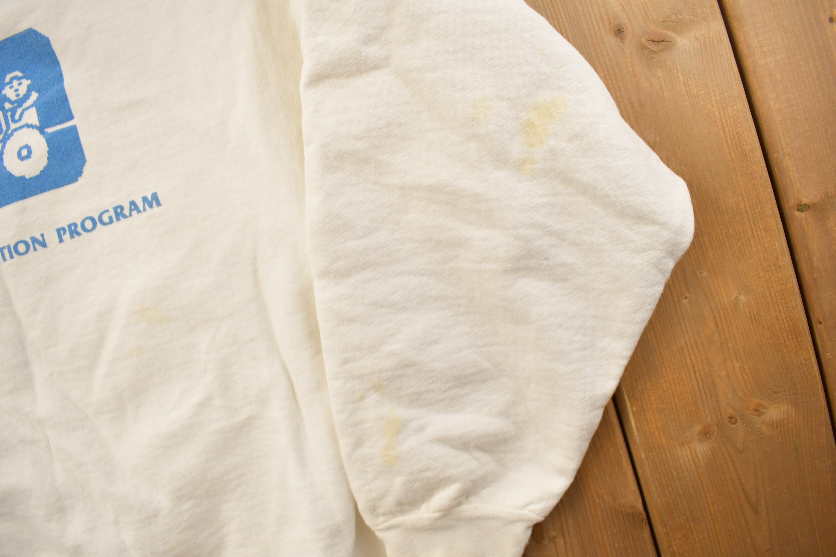 Vintage 1990s UCLA Intervention Program Collegiate Crewneck  Made In USA  NCAA Sweatshirt  Sportswear  Americana