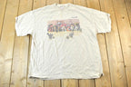 Vintage 1990s Albuquerque NM Cowboy Dogs Graphic T-Shirt
