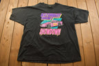 Vintage 1990s North Texas Speedway Showdown Racing T-Shirt