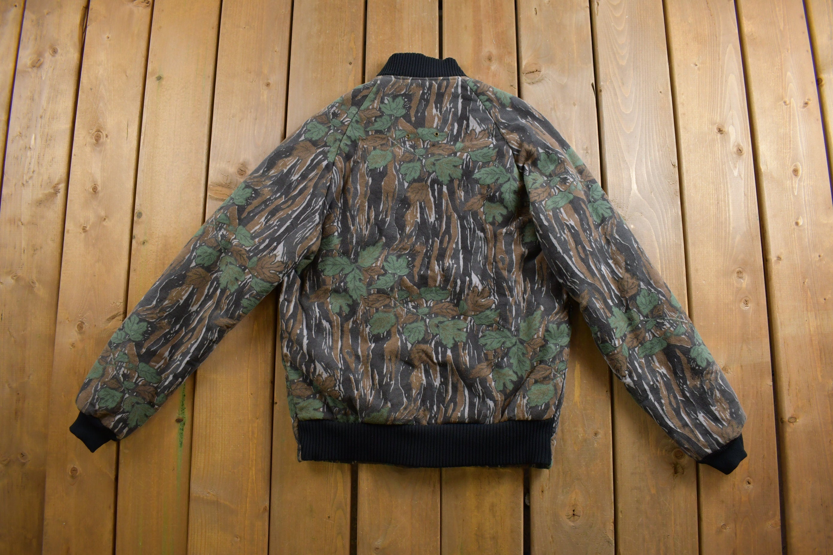 Vintage 1990s Ideal Bark Camo Jacket