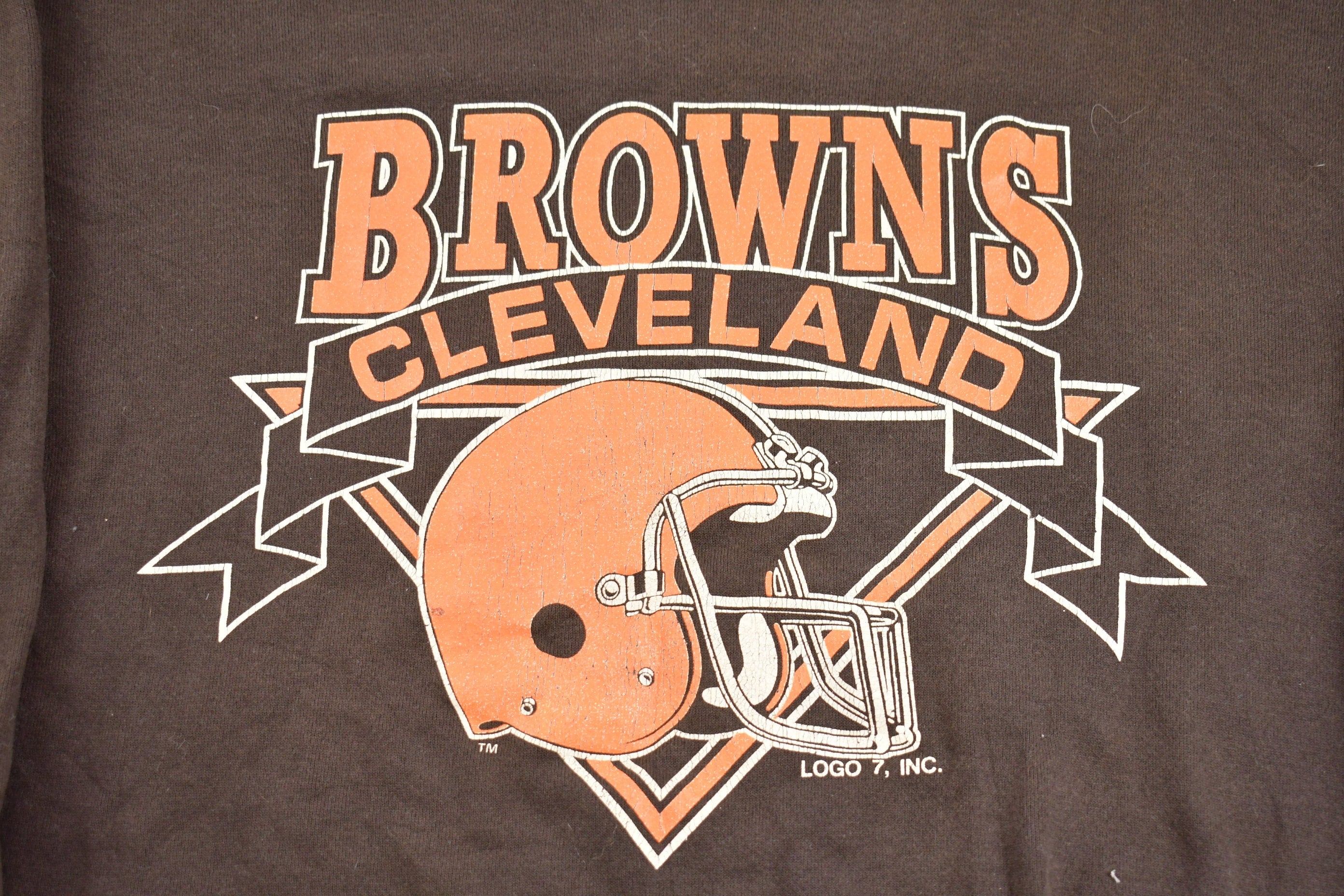 Vintage 1990s Cleveland Browns NFL Crewneck Sweatshirt