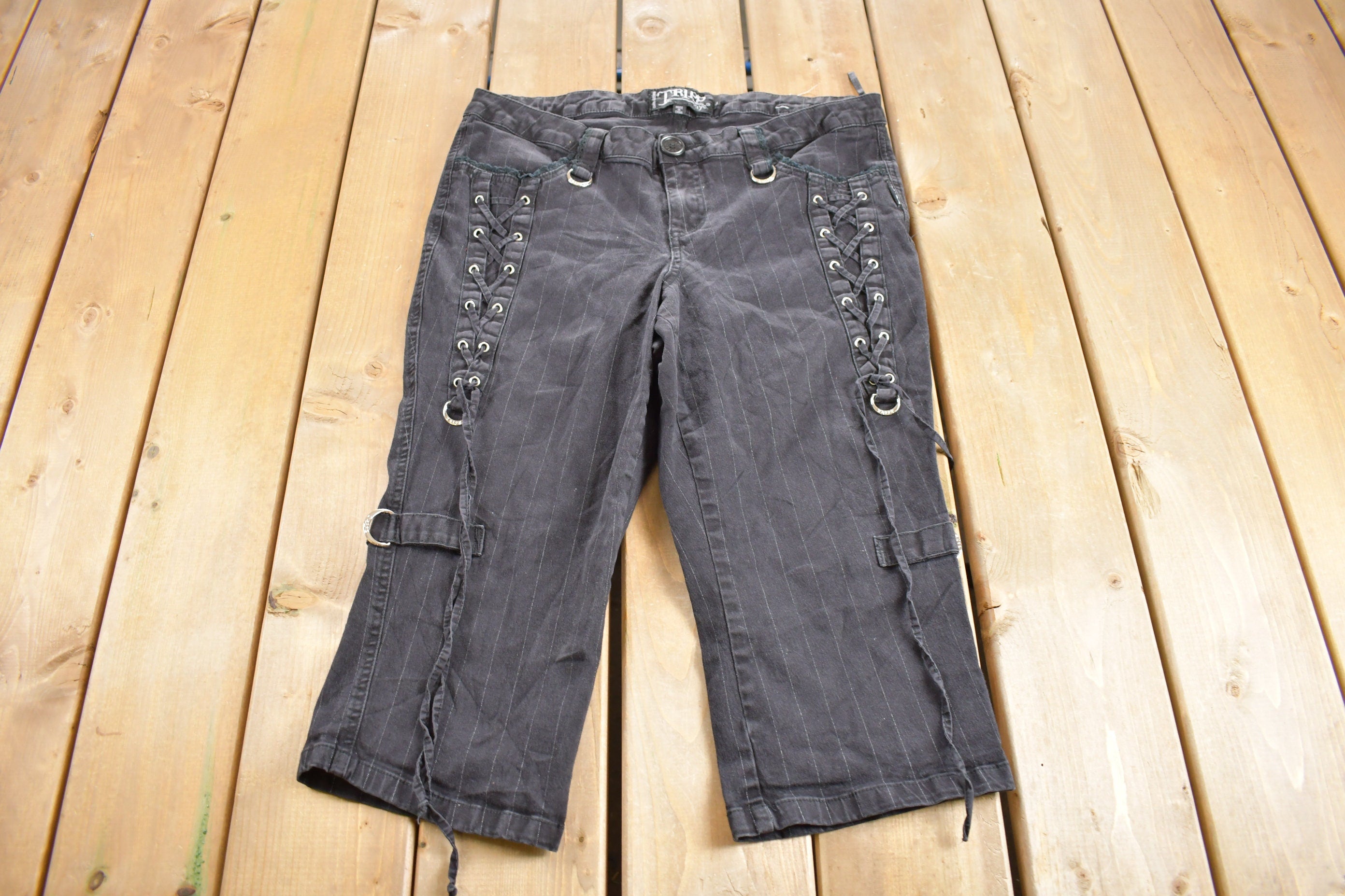 Vintage Y2K Tripp NYC Bondage Shorts Size 36