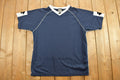 Vintage 1990s Lotto Sports V Neck T-Shirt