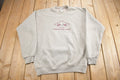 Vintage 1990s International Crane Foundation Embroidered Crewneck Sweatshirt