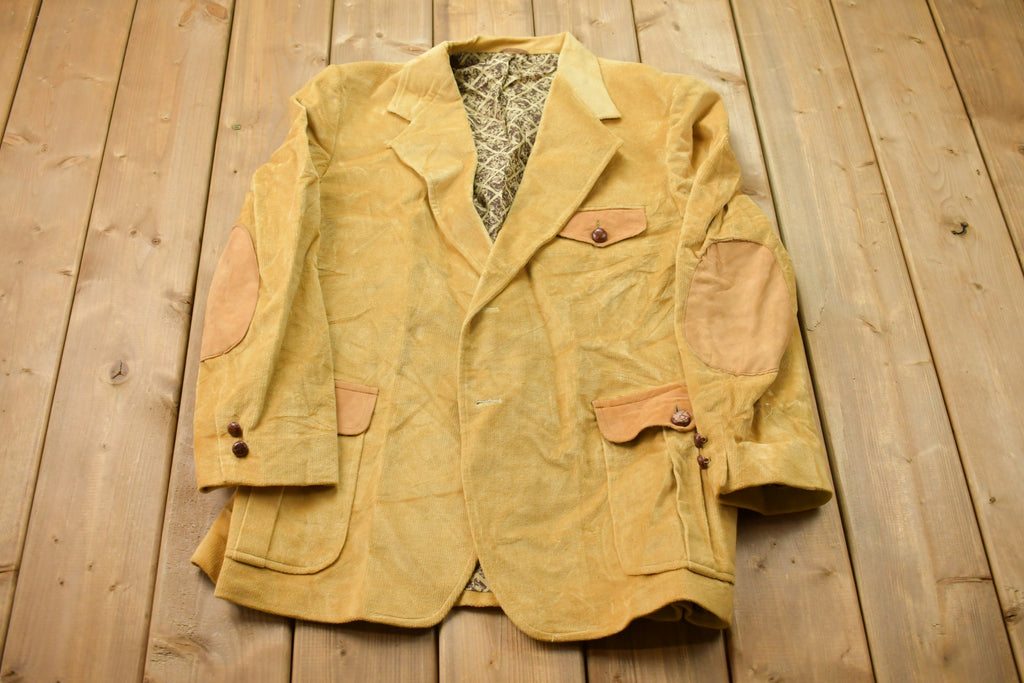 Vintage 1990s Leather Suede Blazer