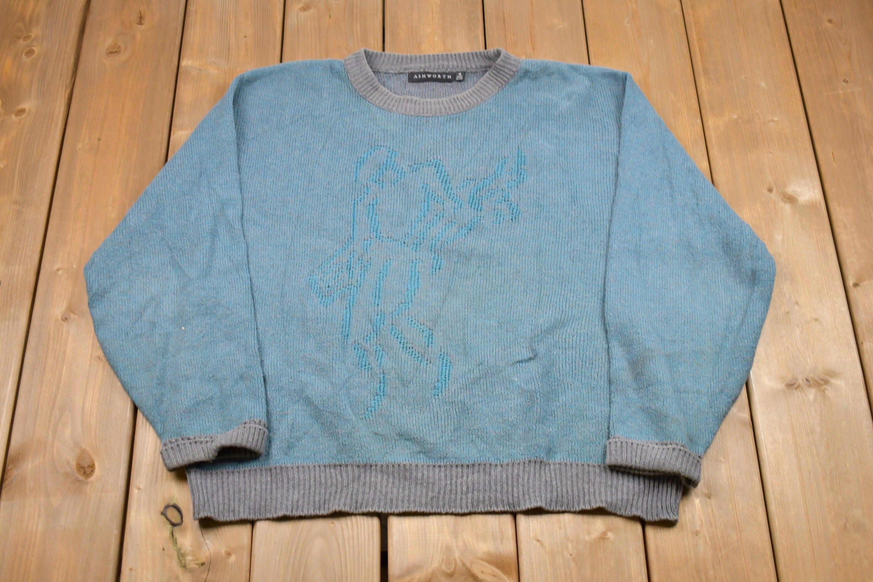 Vintage Knitted Ashworth Sweater