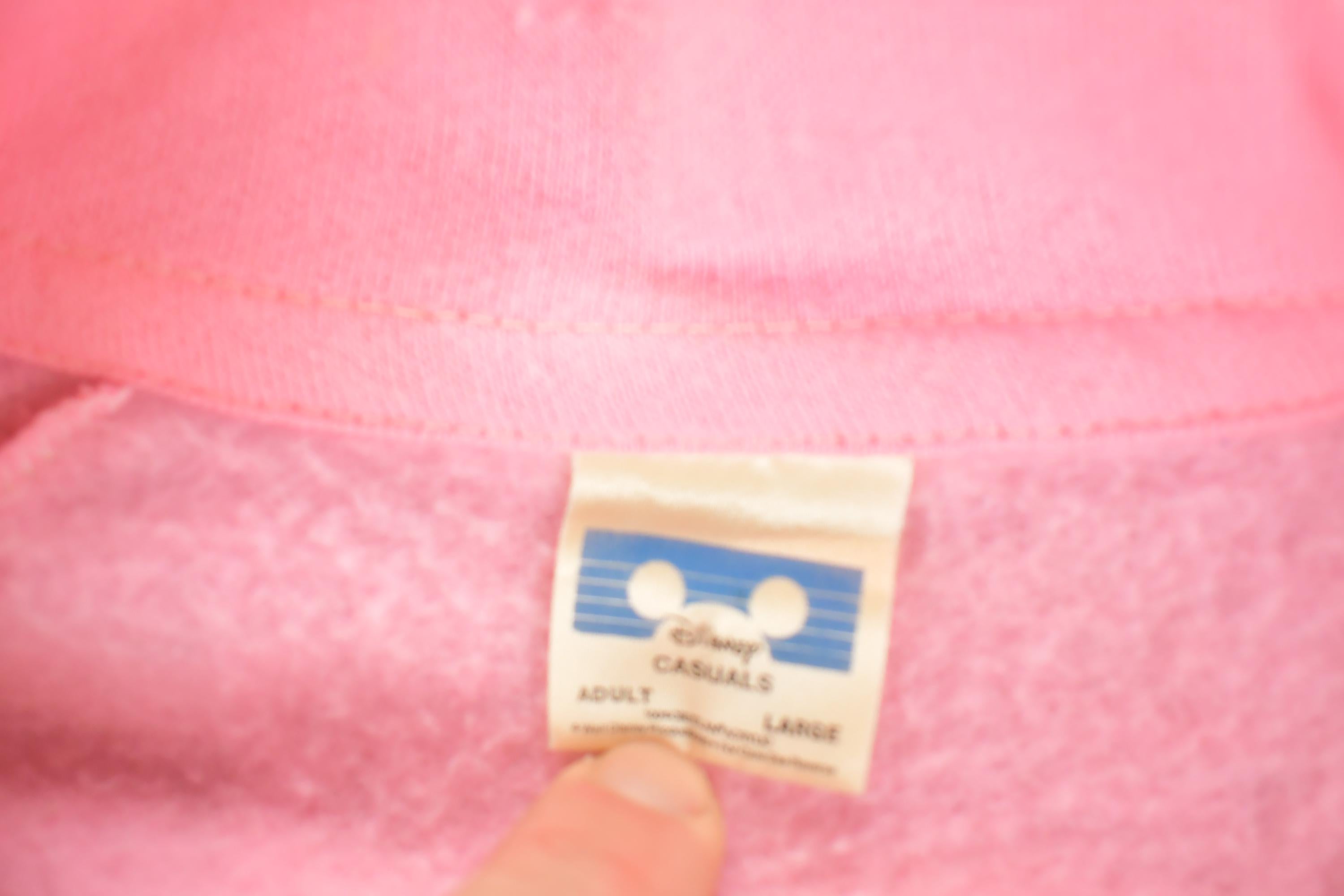 Vintage 1970s Mickey Mouse Disney Full Zip Sweater Women's L  Vintage Disney  Mickey  Graphic Print Disney Sweater