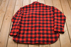 Vintage 1990s Woolrich Buffalo Plaid Button Up Shirt