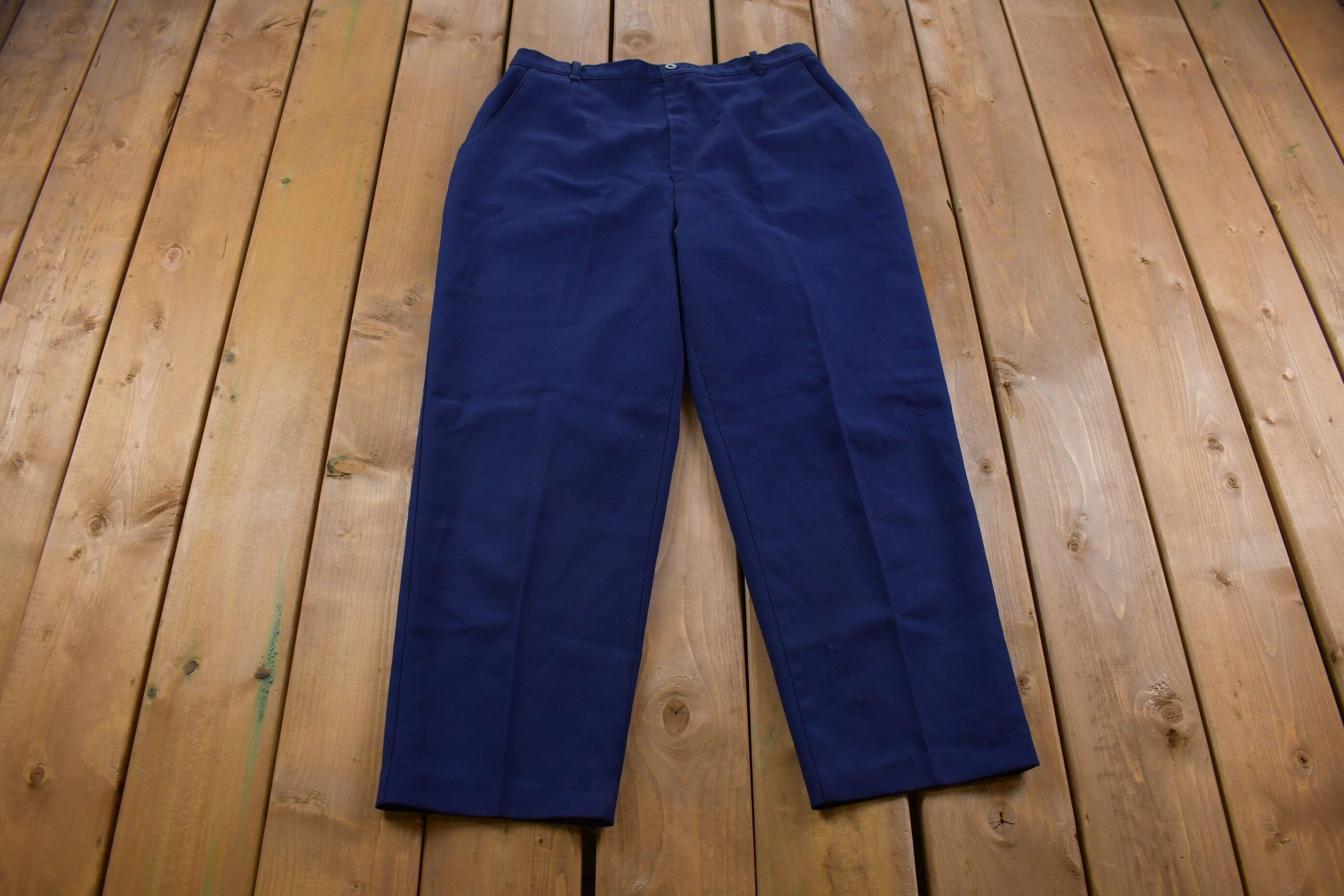 Vintage 1980's Levi's Straight Leg Trousers 32 x 27