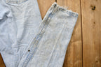 Vintage 1990s Perfectly Distressed Levi's 550 Light Wash Jeans