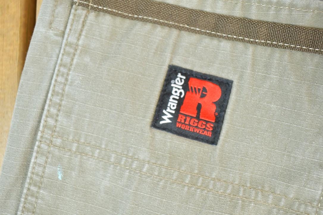 Vintage Y2K Wrangler Riggs Workwear Denim Work Jeans Size 38 x 32