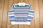 Vintage 1980s Alfred Dunner Knit Polo Sweater