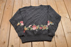 Vintage 1990s JH Collectibles Wool Knitted Crewneck Sweater