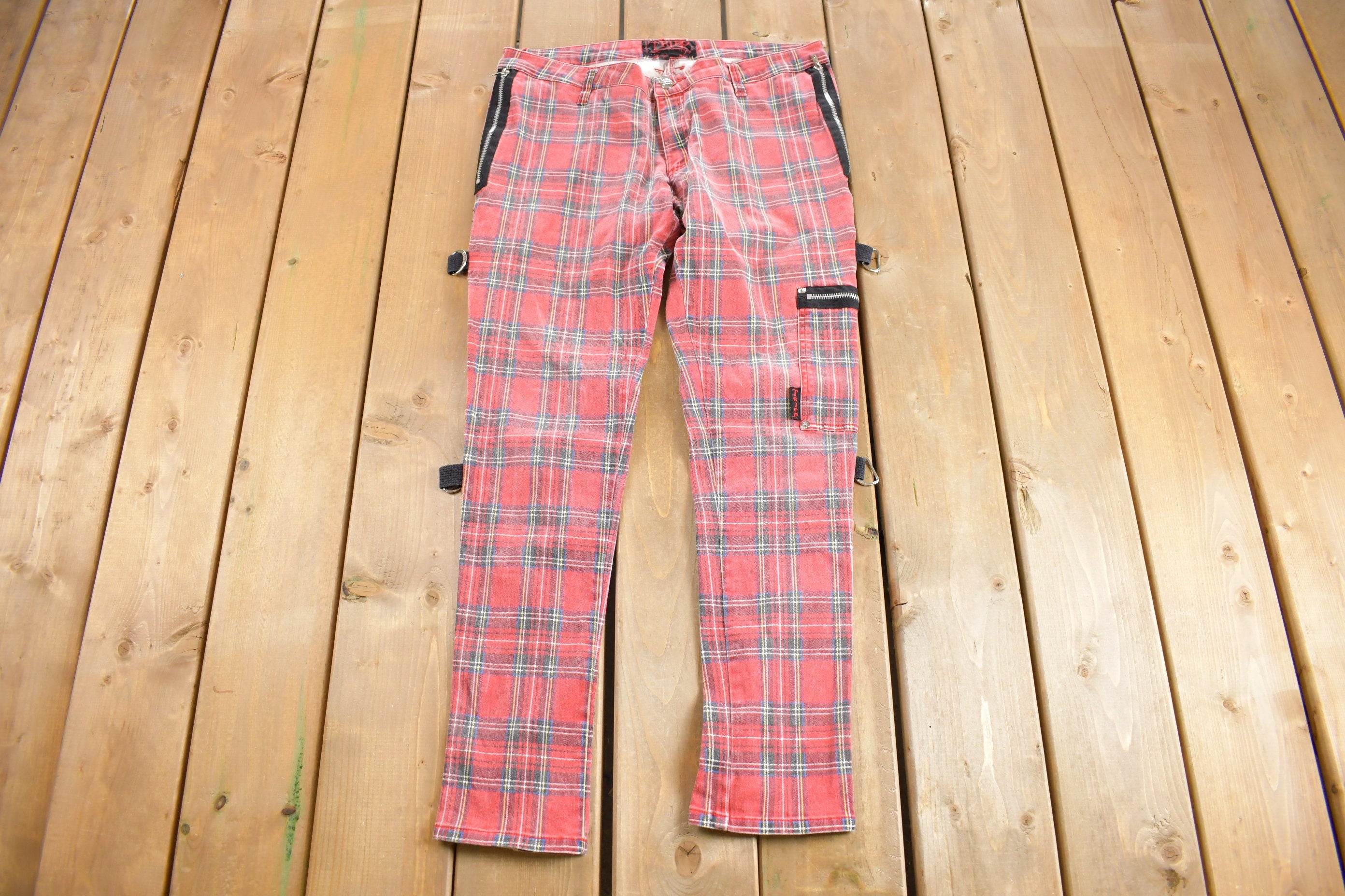 Vintage Y2K Tripp NYC Bondage Pants Size 36 x 30