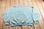 Vintage 1990s Stitchery Studio Birdhouse Theme Crewneck Sweater
