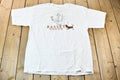 Vintage 1990s GRS Dogs Embroidery and Graphic Single Stitch Basset Hound T-Shirt