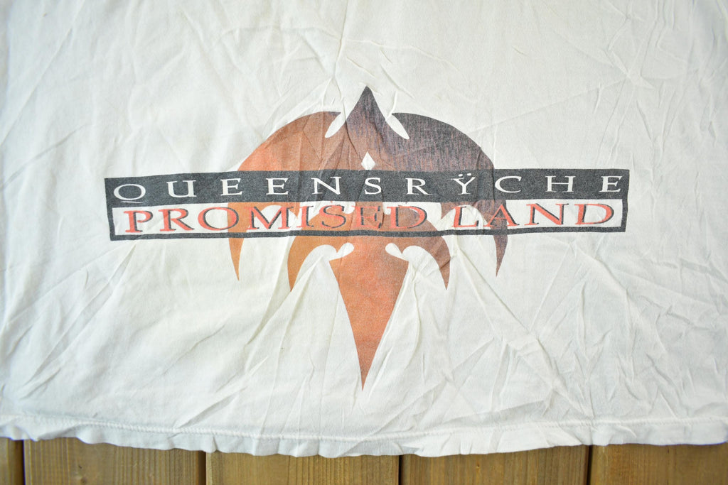 Vintage 1994 Queens Ryche Damaged Tour Band T-Shirt