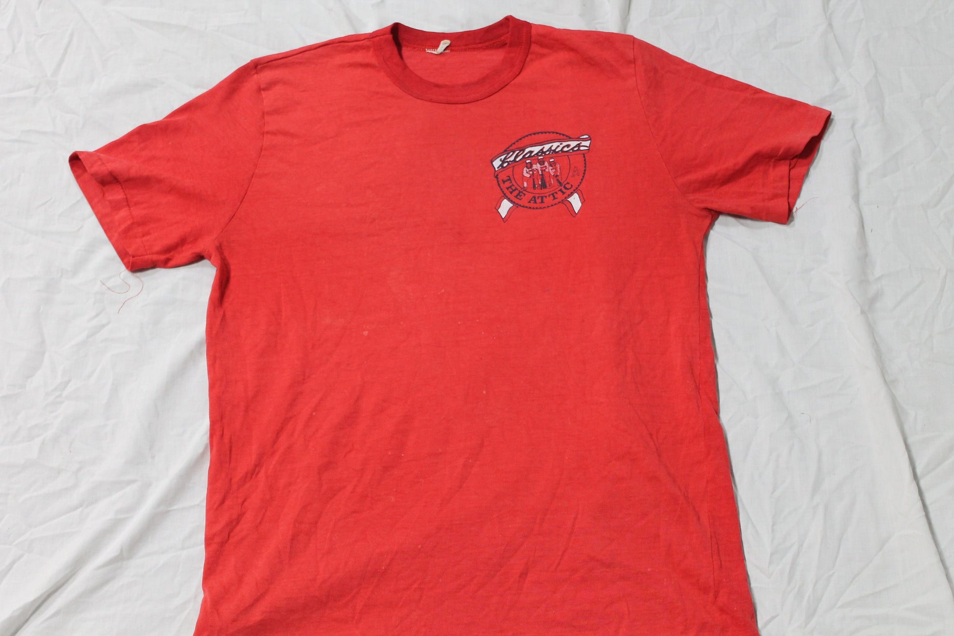 Vintage 1980s The Attic Classics Graphic T-Shirt / Baseball / Single Stitch / Streetwear Fashion / Made in USA